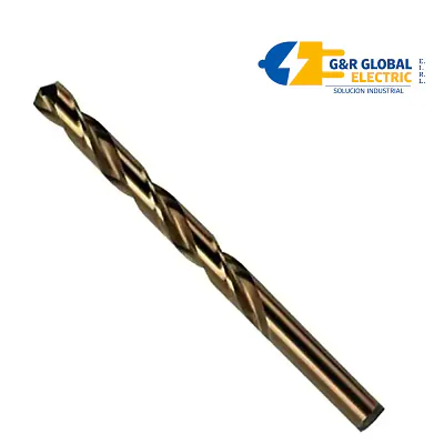 Broca HSS cobalto de 3 mm para acero y metal Casco