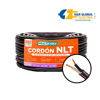 Cable de arrastre vulcanizado NLT 2x18 AWG Indeco