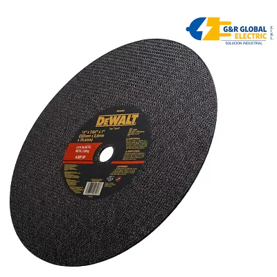 Disco de corte para tronzadora 14" x 7/64" DeWalt