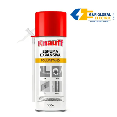 Espuma de poliuretano expansiva 500 ml Knauf
