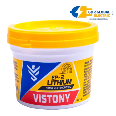 Grasa EP-2 de litio multipropósito azul 453 g Vistony