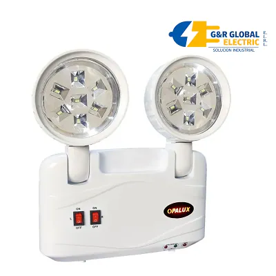 Lámpara de emergencia Slim 14 LED 4V 8h Opalux