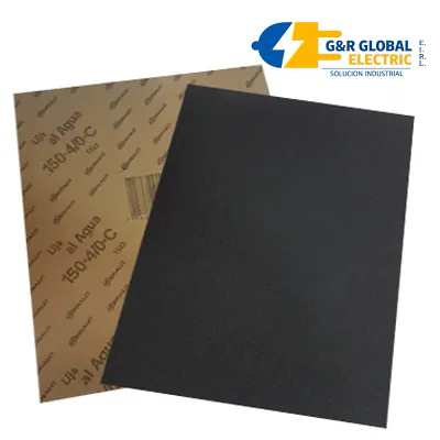 Lija de agua grano 1000 x50 hojas 9x11 pulg Abralit