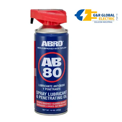Lubricante multiuso en spray AB-80 400 ml ABRO
