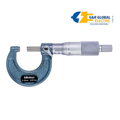 Micrómetro de exteriores analógico 0-25 mm Mitutoyo