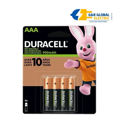 Pila alcalina AAA para control remoto y linterna Duracell
