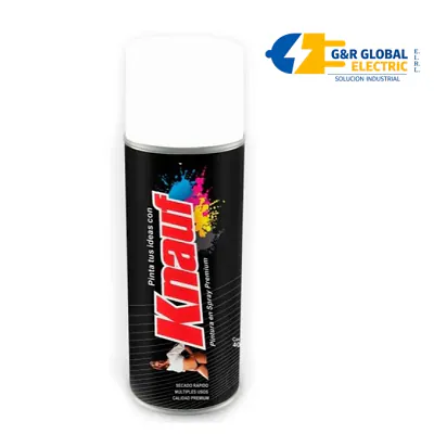 Pintura en aerosol blanco brillante #16 Knauf