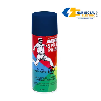 Pintura en spray azul oscuro 038C x 400 ml Abro