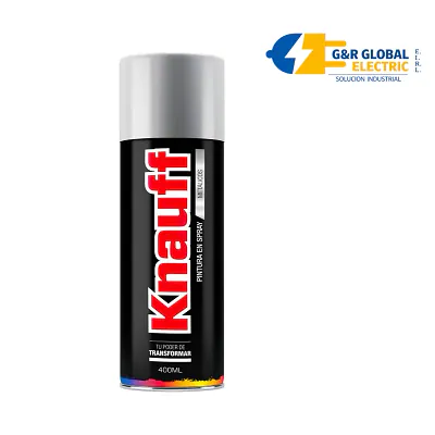Pintura en spray metálica color aluminio #26 Knauf