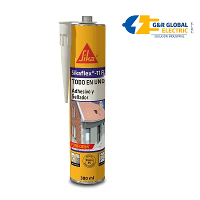 Sellador de poliuretano Sikaflex 11FC Plus blanco x300 ml Sika
