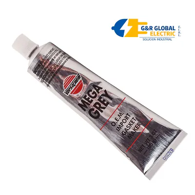 Silicona gris Mega Grey RTV 85 g para motor Versachem