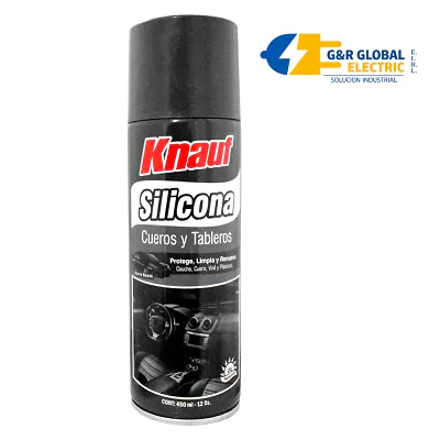 Silicona para cueros y tableros aroma carro nuevo 450 ml Knauf